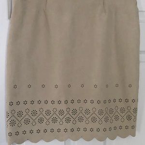 Karen Kane velvet skirt